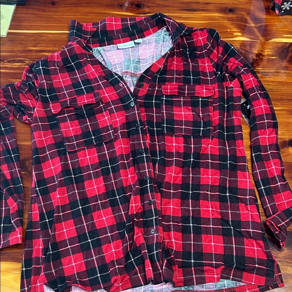 Women’s plaid top